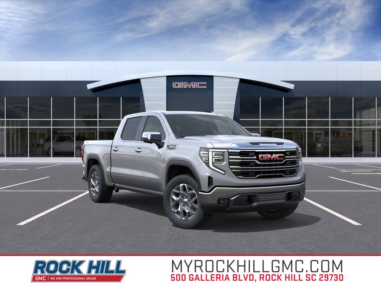 New 2026 Sterling Metallic GMC SLT image 1