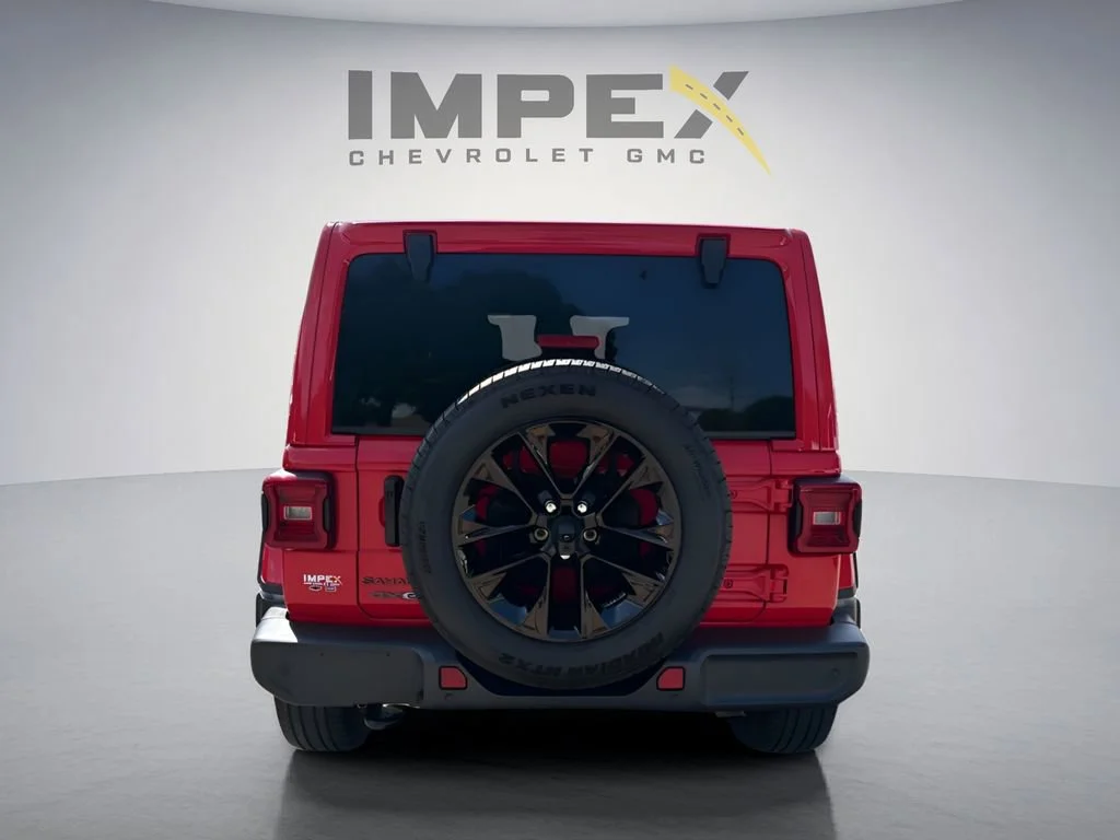 Used 2025 Red Jeep Sahara image 4
