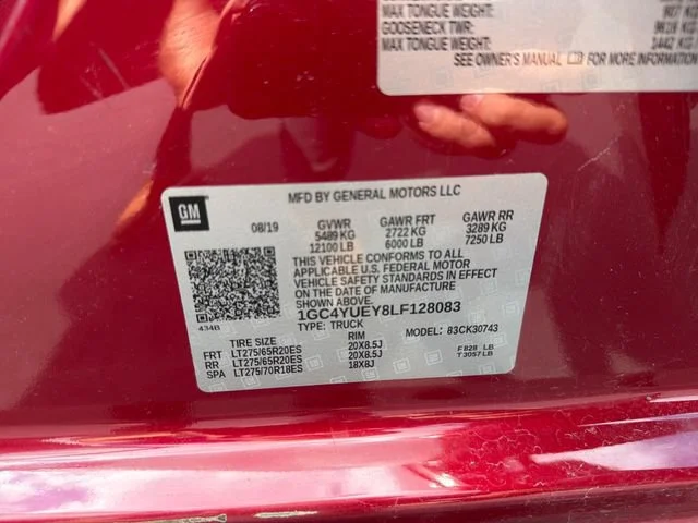 Used 2020 CAJUN RED TINTCOAT Chevrolet LTZ image 31