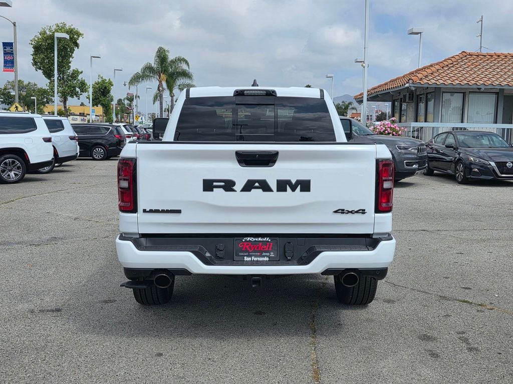 New 2026 Bright White Clear-Coat Exterior Paint RAM Laramie image 5