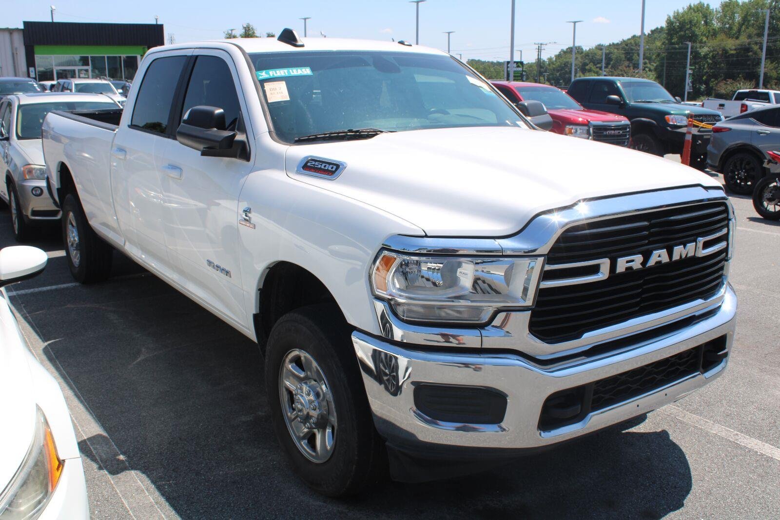Used 2020 Bright White Clearcoat Ram Big Horn image 3