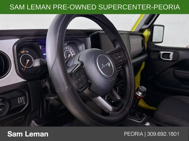 Used 2024 Yellow Jeep Sport image 11
