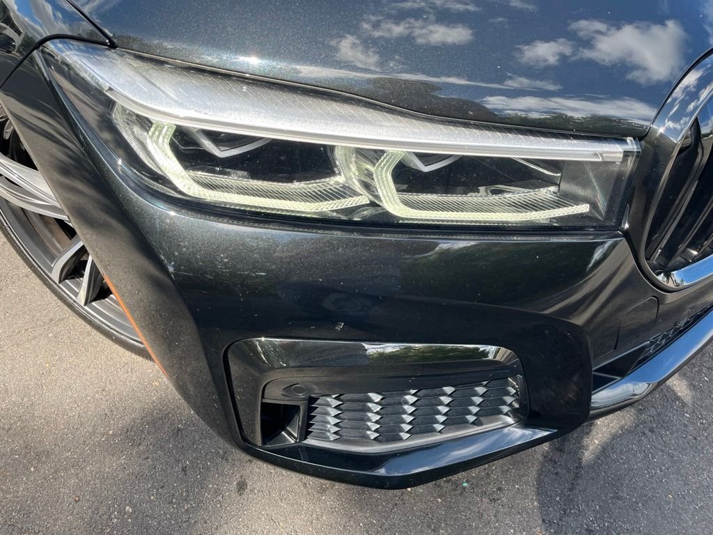 Certified Used 2022 Black Sapphire Metallic BMW 740i xDrive image 30