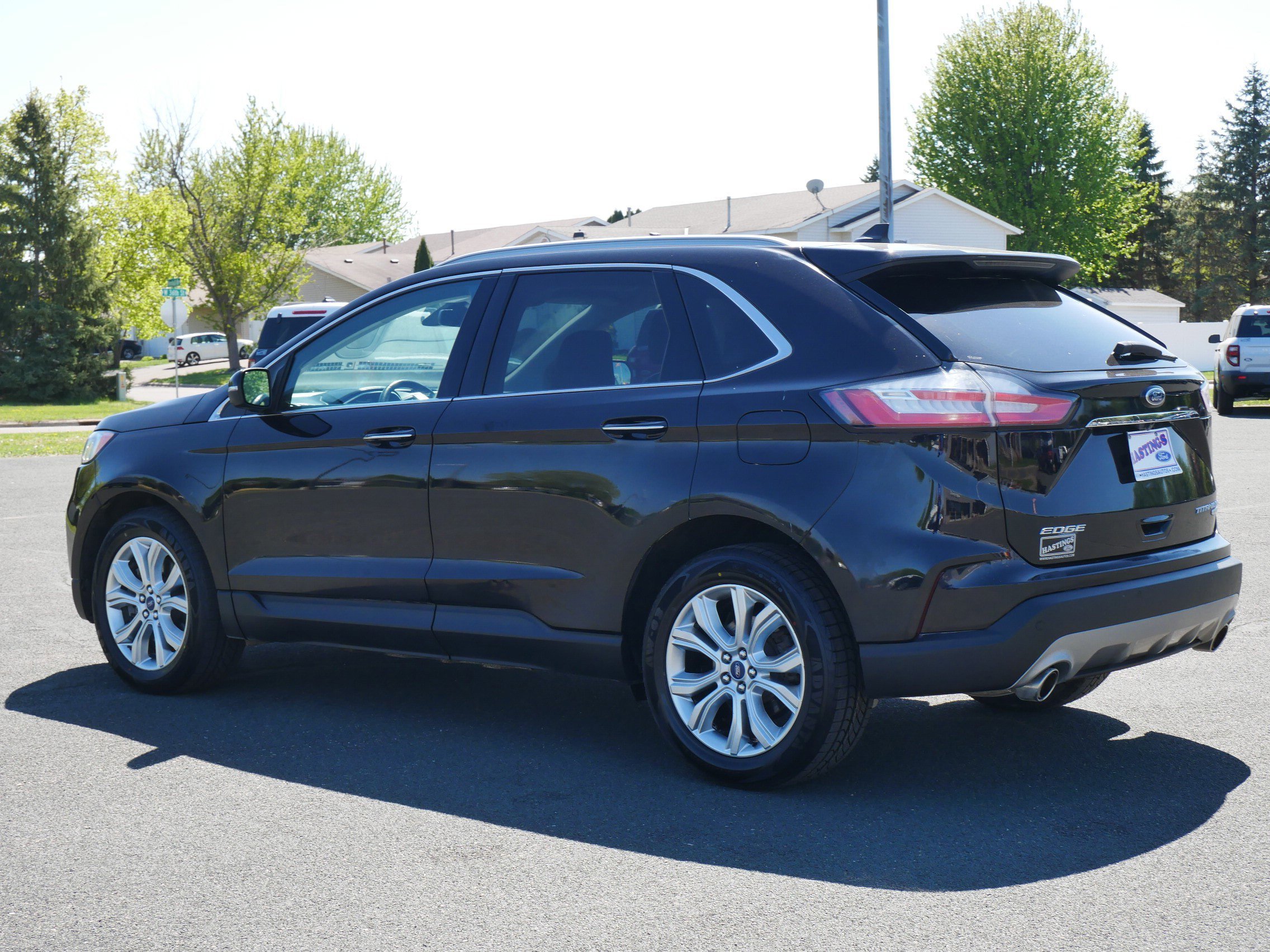 Used 2020 Black Ford Titanium image 3