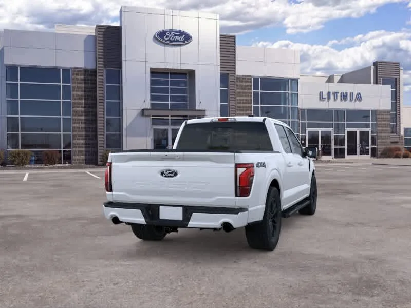 New 2026 Star White Metallic Tri-Coat Ford Lariat® image 8