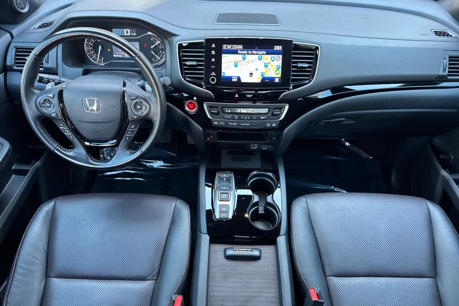 Used 2023 Platinum White Pearl Honda Black Edition image 3