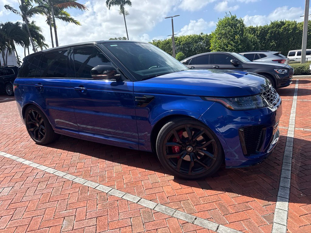 Used 2022 Blue Land Rover SVR image 1