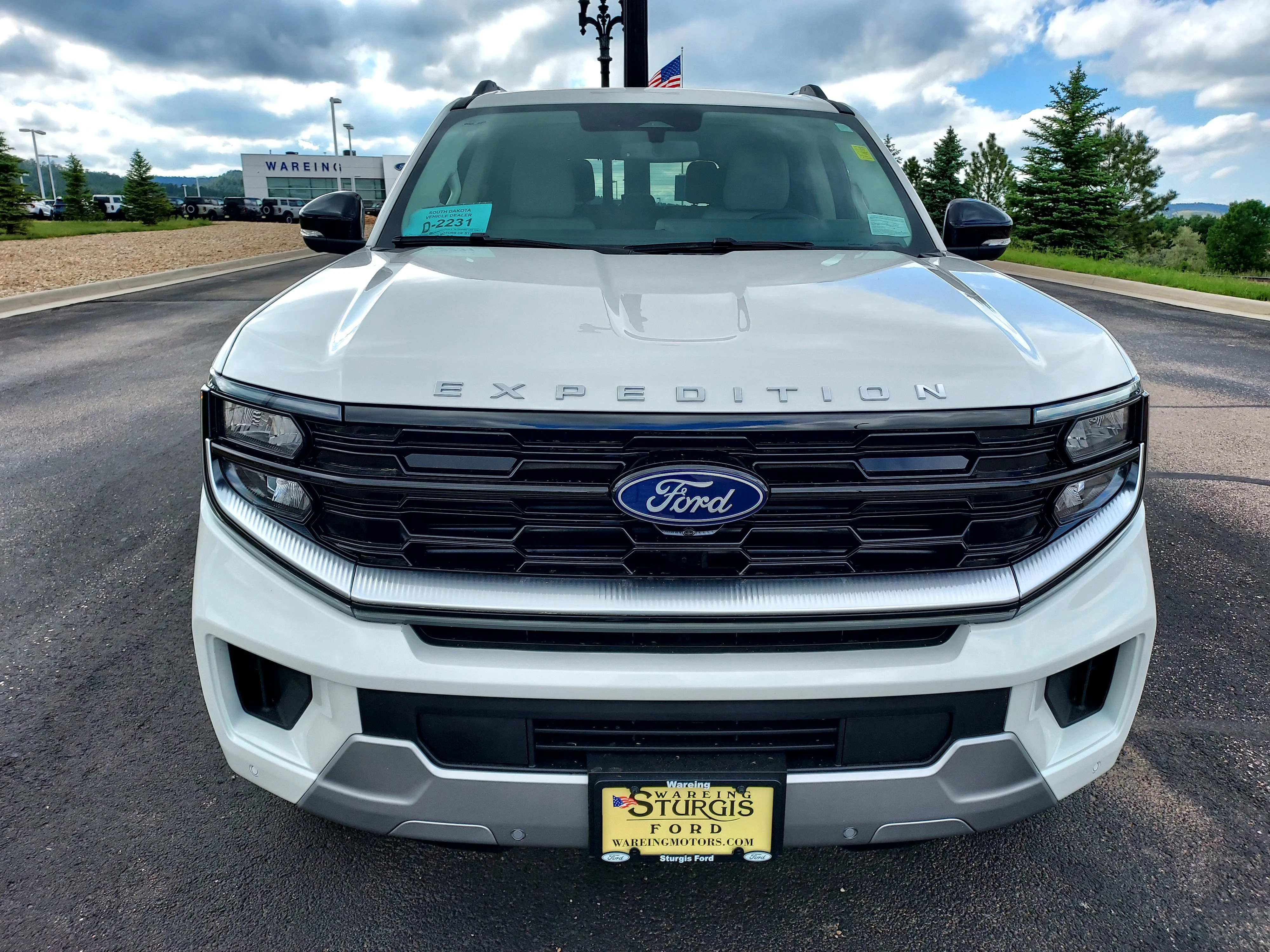 New 2026 Star White Metallic Tri-Coat Ford Platinum image 13