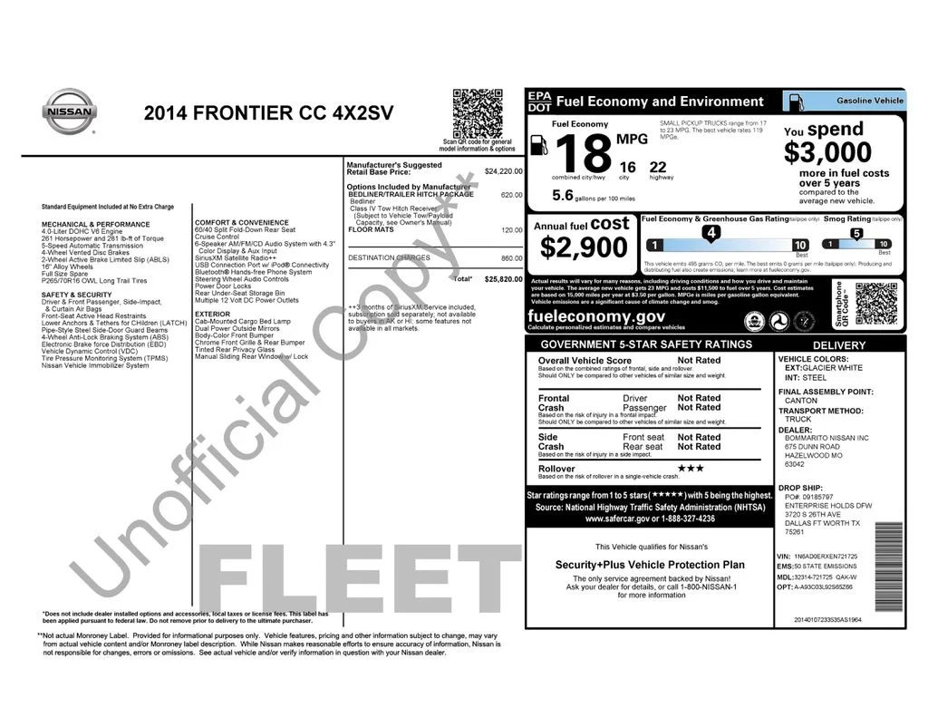 Used 2014 Glacier White Nissan SV image 36