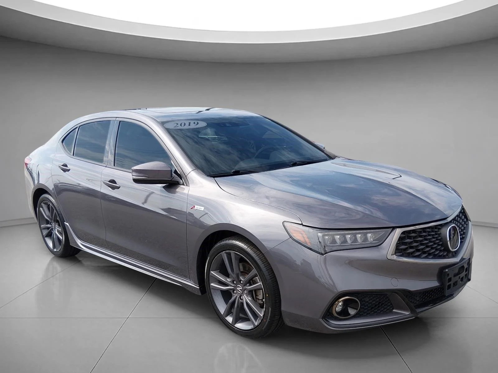 Used 2019 Modern Steel Metallic Acura w/A-Spec Pkg image 7