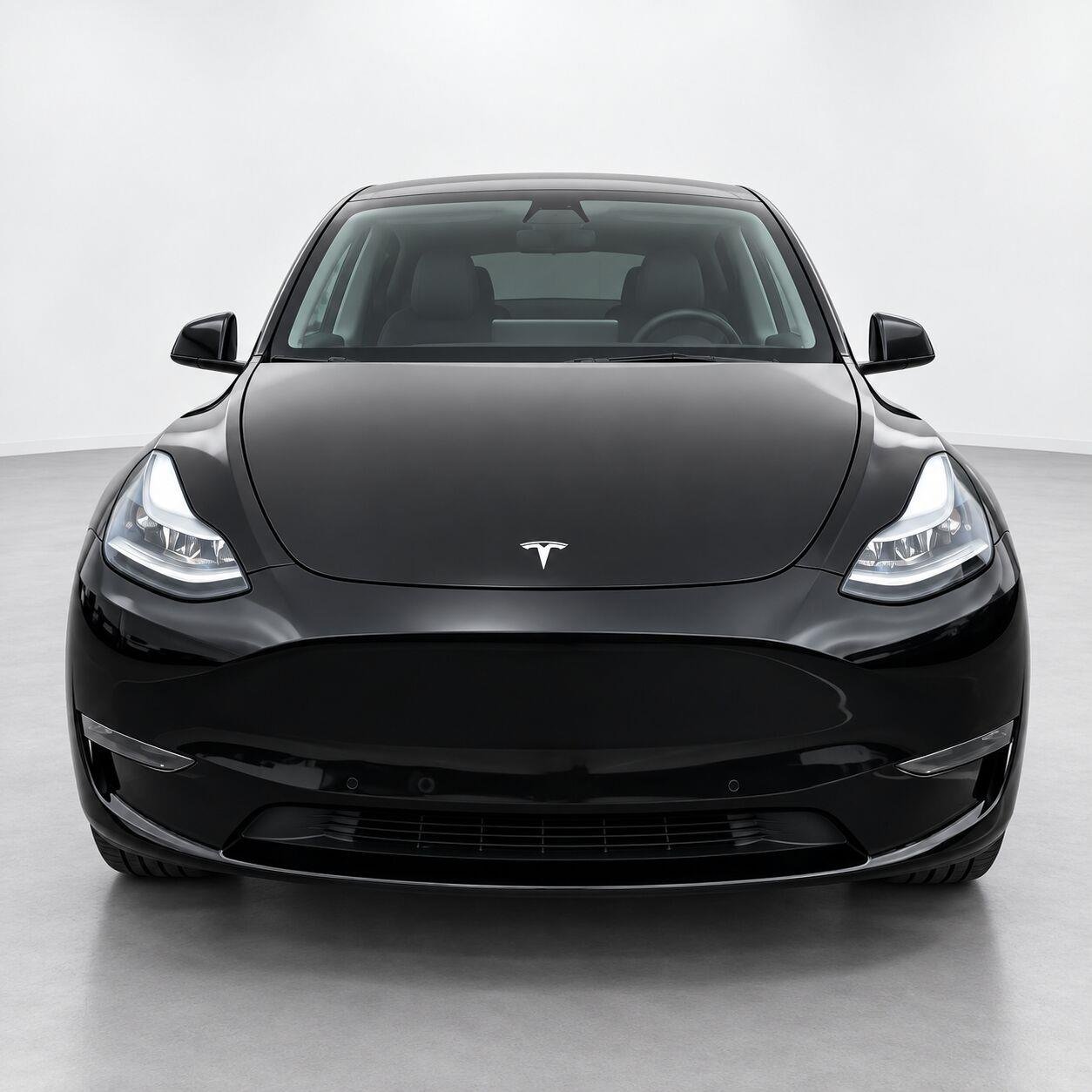 Used 2022 Solid Black Tesla Performance image 8