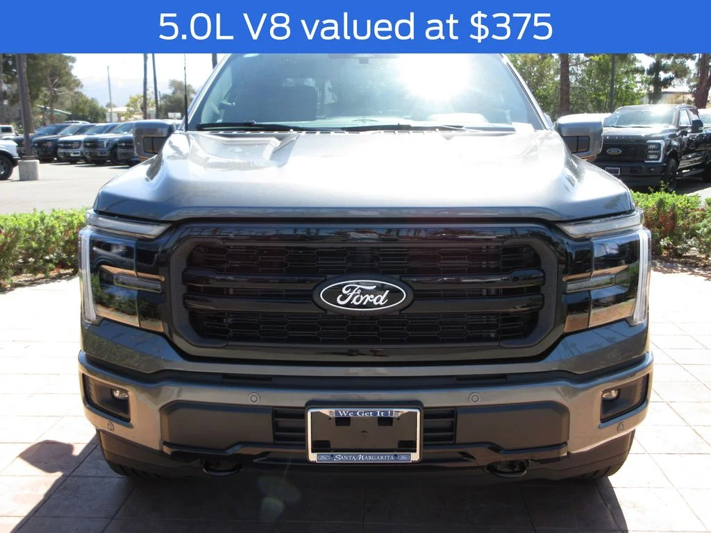 New 2026 Carbonized Gray Metallic Ford Lariat image 8