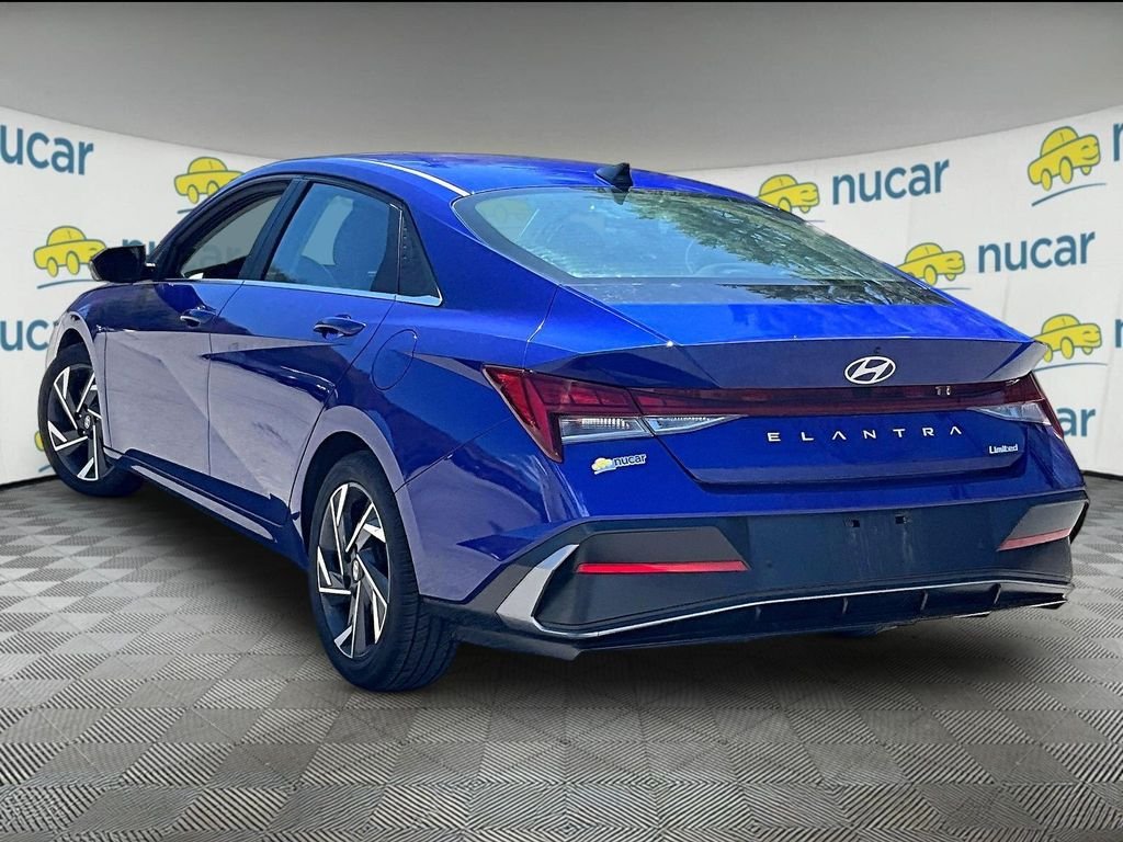Used 2024 Intense Blue Hyundai Limited image 4