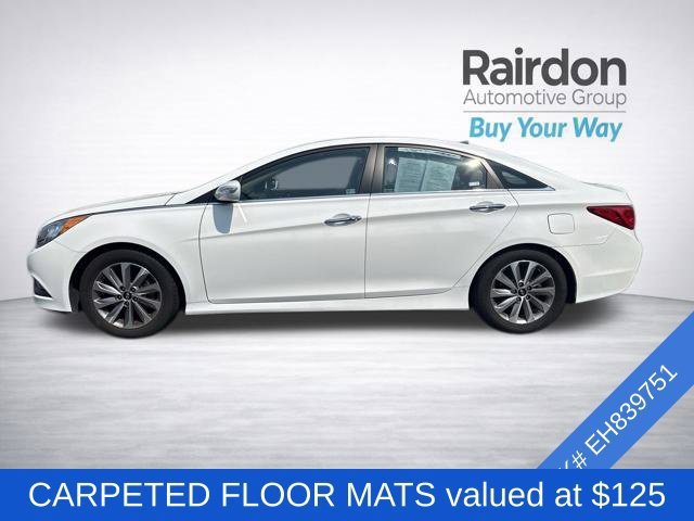 Used 2014 Pearl White Hyundai Limited image 4