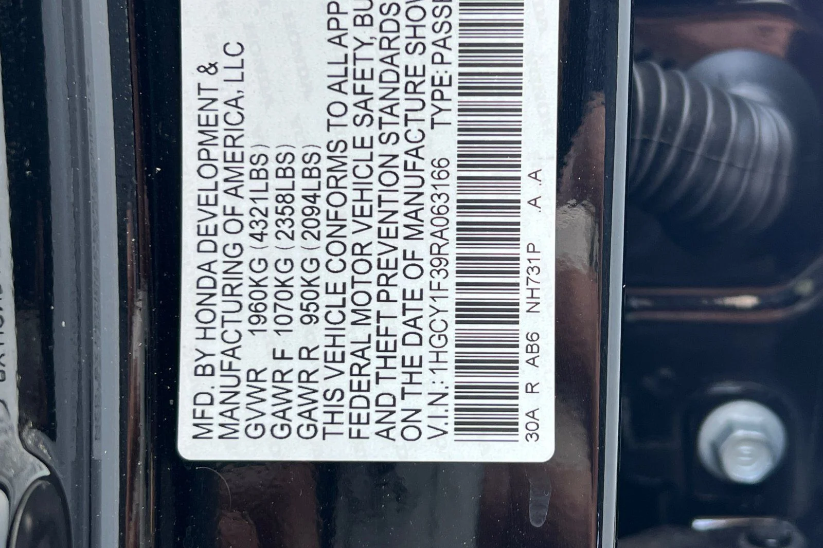 Used 2024 Black Honda EX image 27