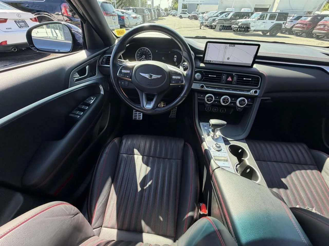 Used 2022 Adriatic Blue Genesis 3.3T AWD image 20