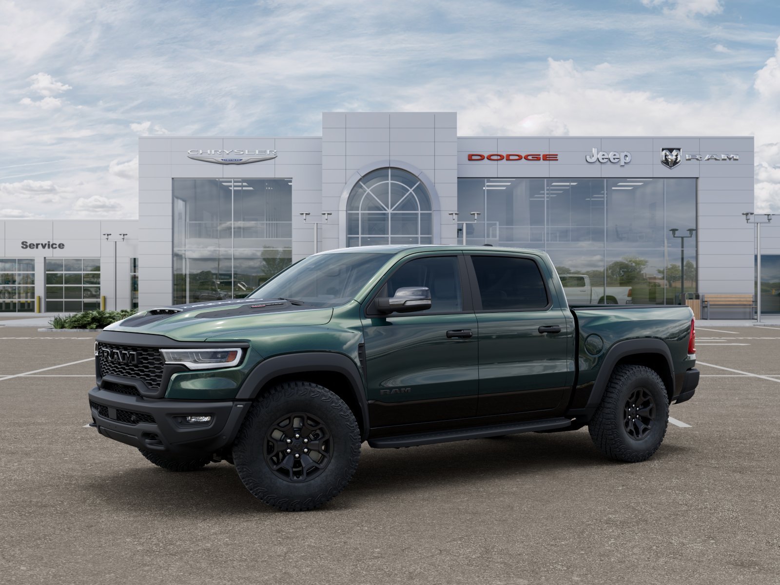 New 2026 Serrano-Green Metallic Exterior Paint RAM RHO image 29