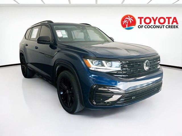 2022 Volkswagen Atlas 3.6L V6 SEL R-Line Black