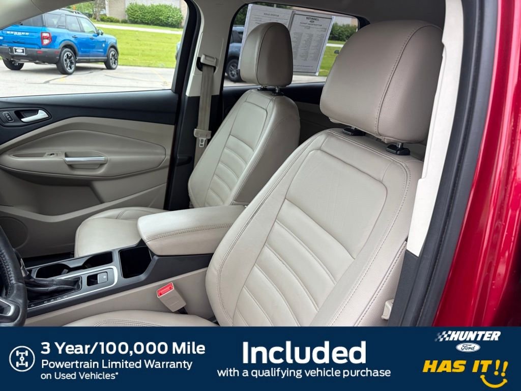 Used 2017 Ford Escape Titanium with VIN 1FMCU0J90HUE12160 for sale in Marion, IN