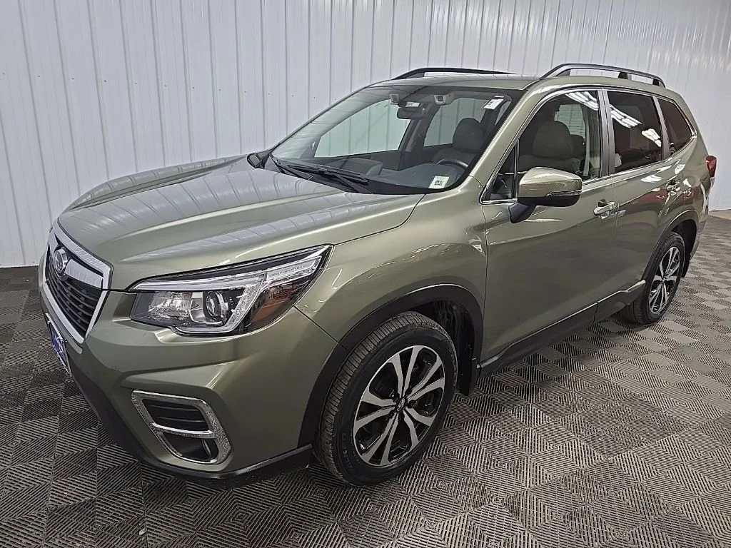 Used 2019 Jasper Green Metallic Subaru Limited image 8