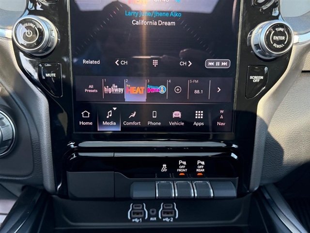 New 2027 Forged Blue Metallic Exterior Paint RAM Laramie image 16