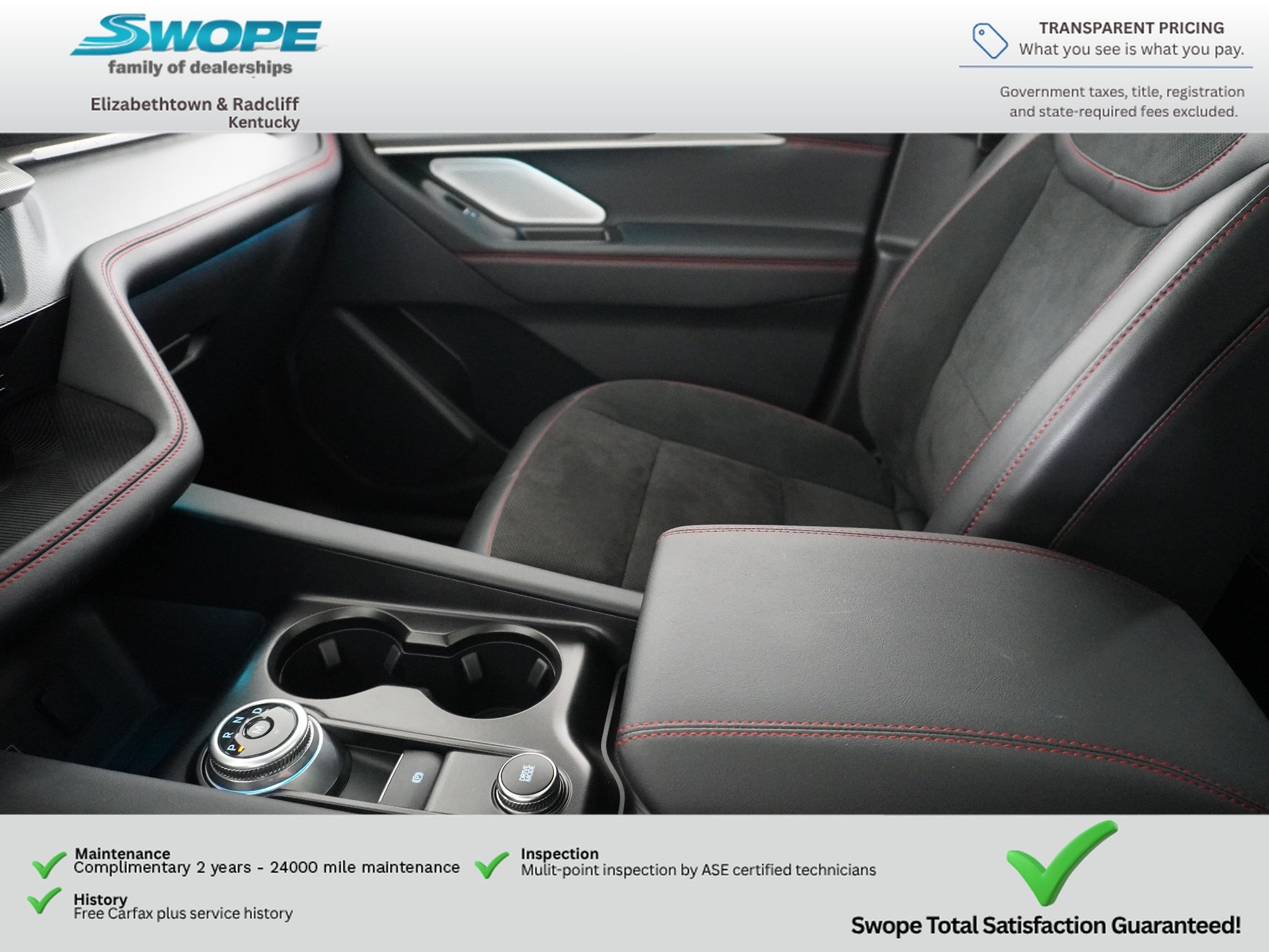 Used 2026 Space White Metallic Ford ST image 25