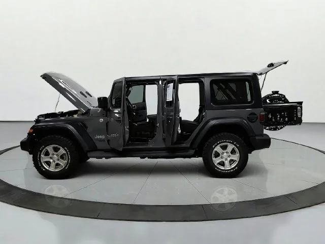 Used 2021 Gray Jeep Unlimited Sport S image 13