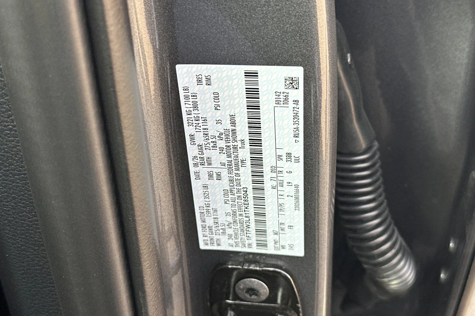 New 2026 Carbonized Gray Metallic Ford XLT image 23