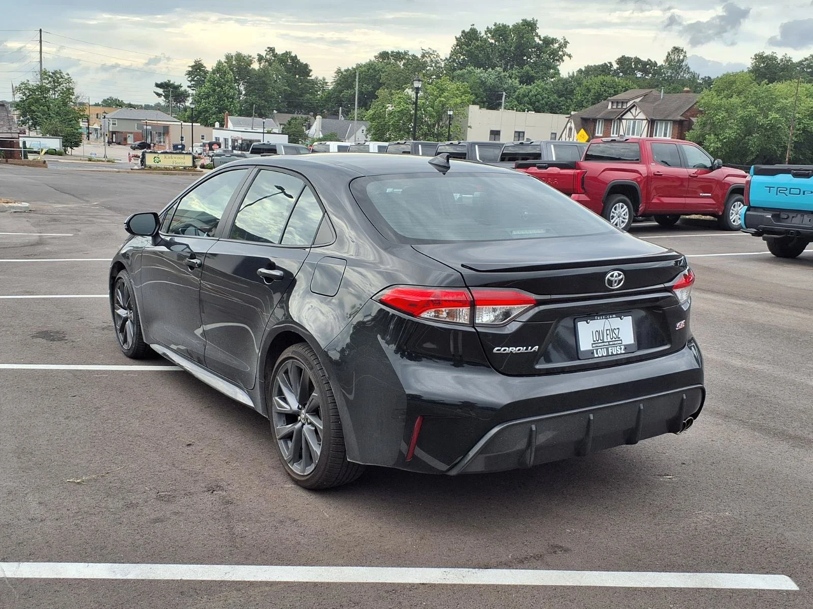 Certified Used 2023 Midnight Black Metallic Toyota SE image 26