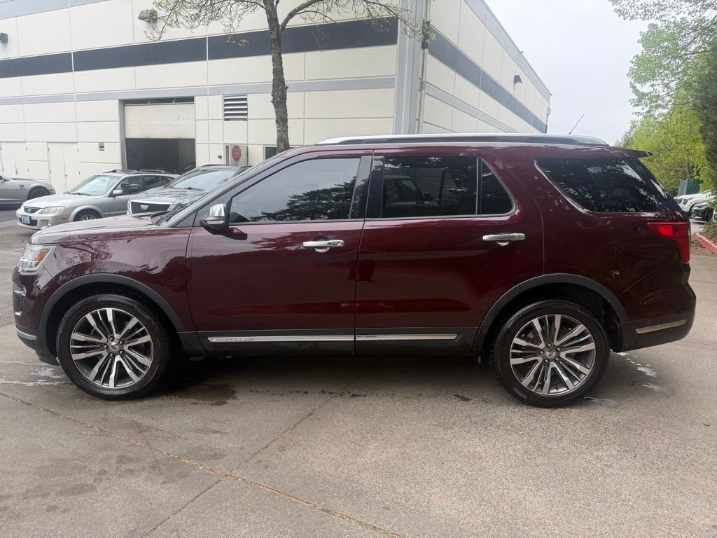 Used 2018 Burgundy Ford Platinum image 7