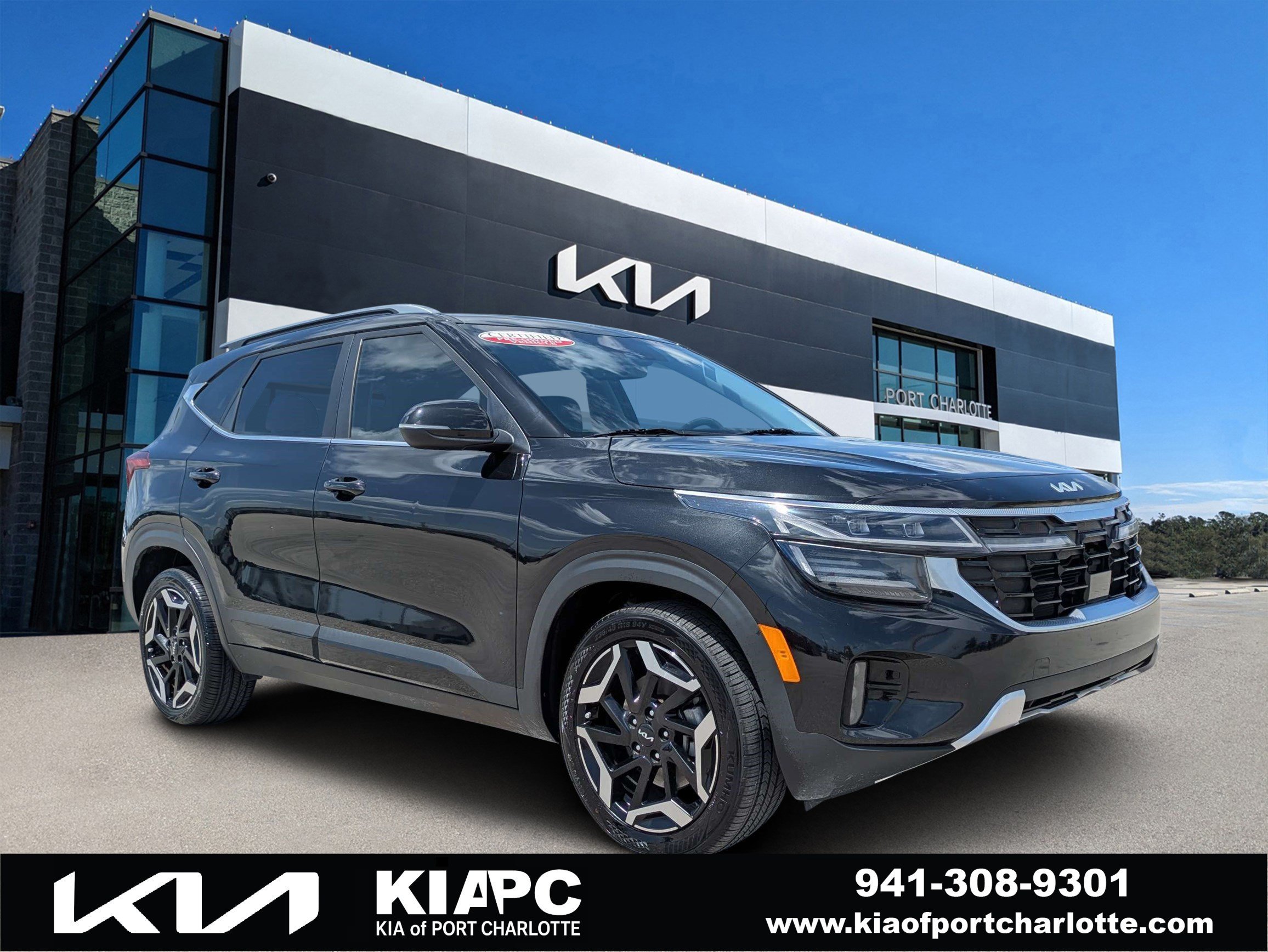 Certified Used 2024 Fusion Black Kia SX image 1