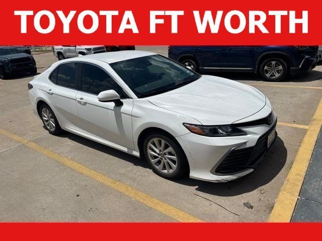 Used 2022 White Toyota LE image 1