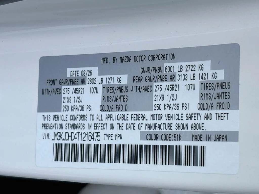 New 2026 Rhodium White Premium Mazda 3.3 Turbo Premium AWD image 34