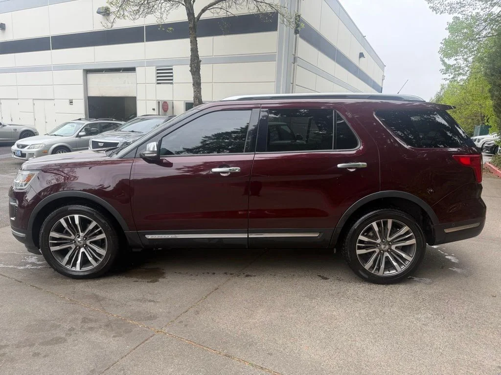 Used 2018 Burgundy Ford Platinum image 7