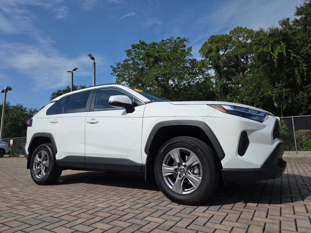 Certified Used 2024 White Toyota XLE image 1