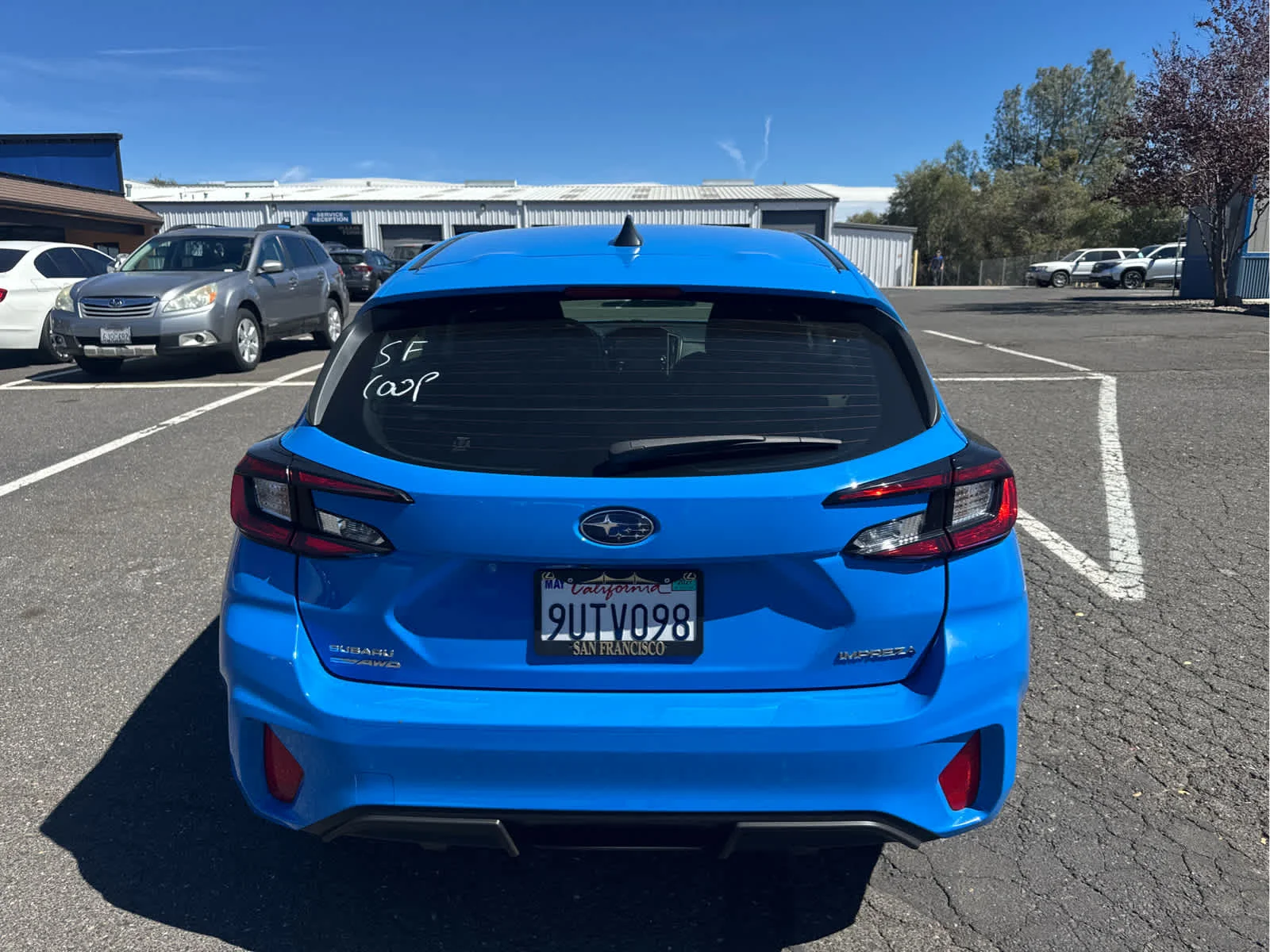 Used 2025 Oasis Blue Pearl Subaru Sport image 6