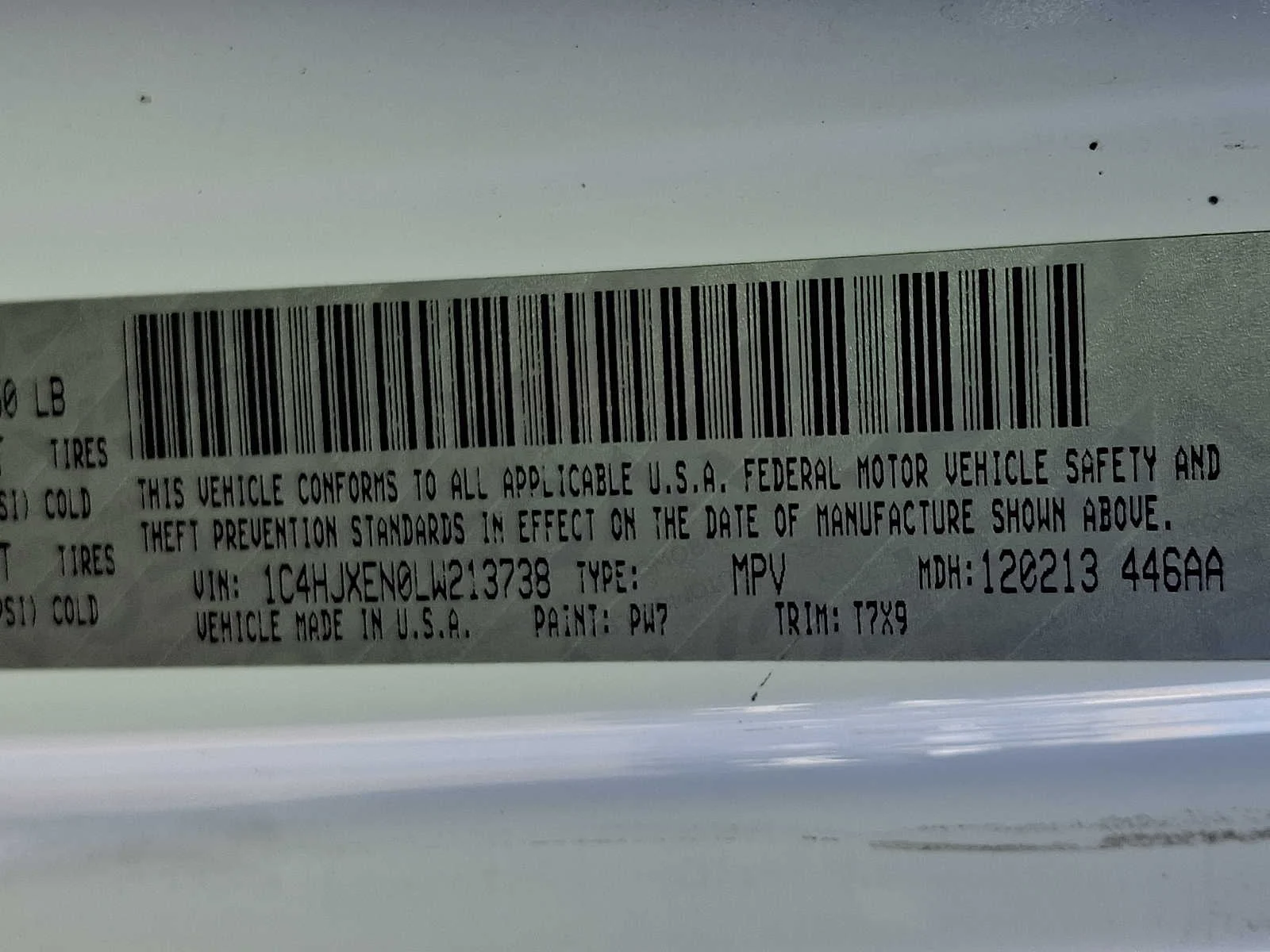 Used 2020 Bright White Clearcoat Jeep Sahara image 26