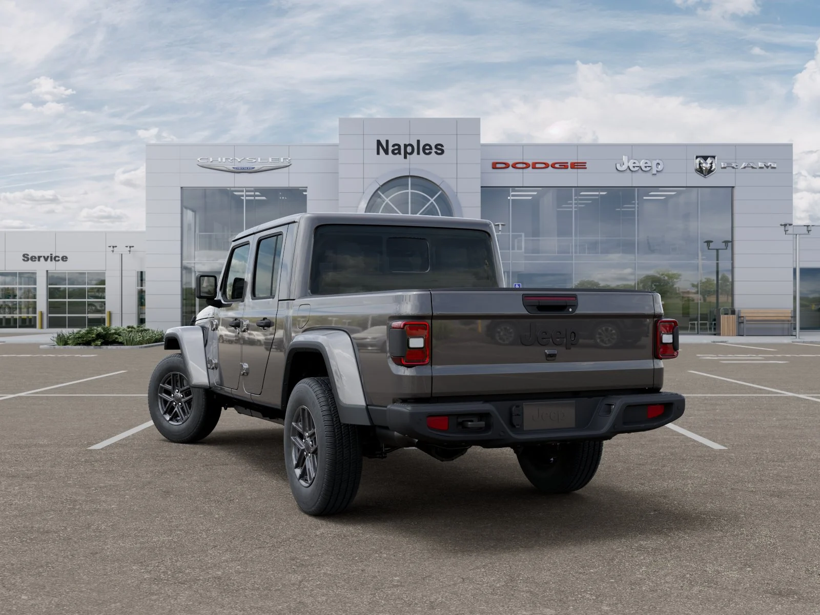 New 2026 Granite Crystal Metallic Clear-Coat Exterior Paint Jeep Sport S image 29