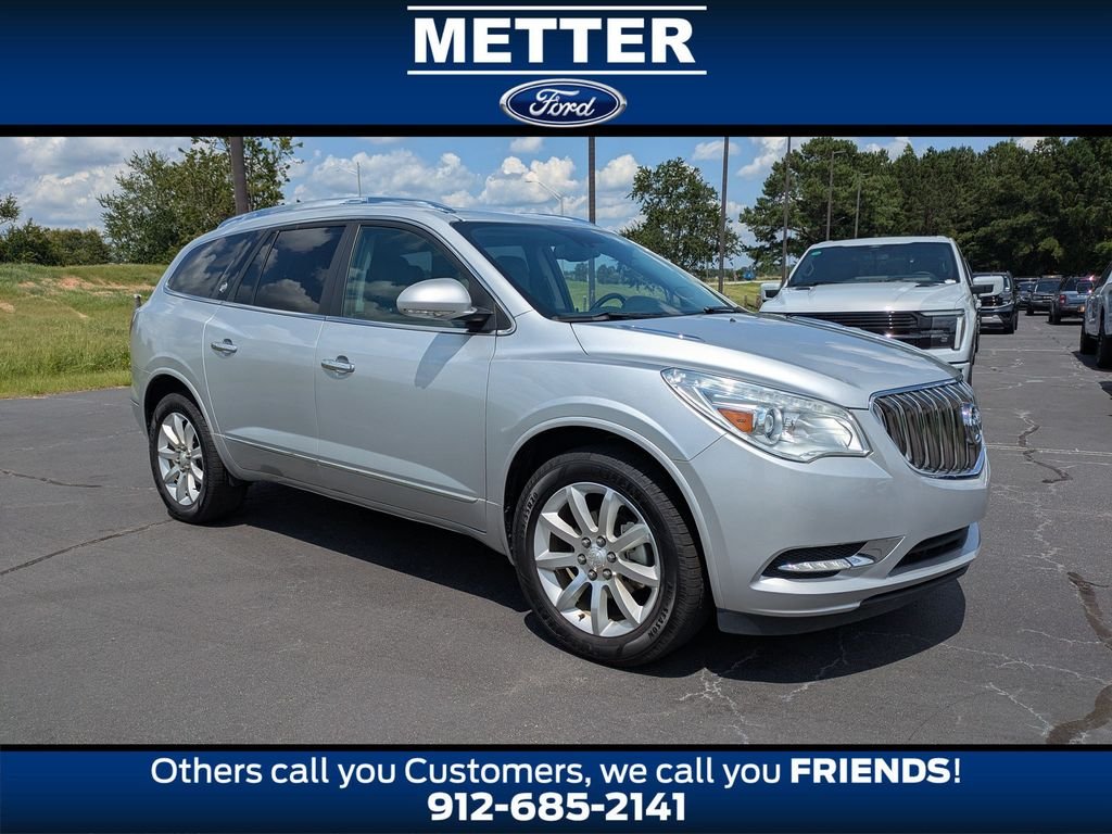 Silver 2017 Buick Enclave SUV / Crossover Front-Wheel Drive 