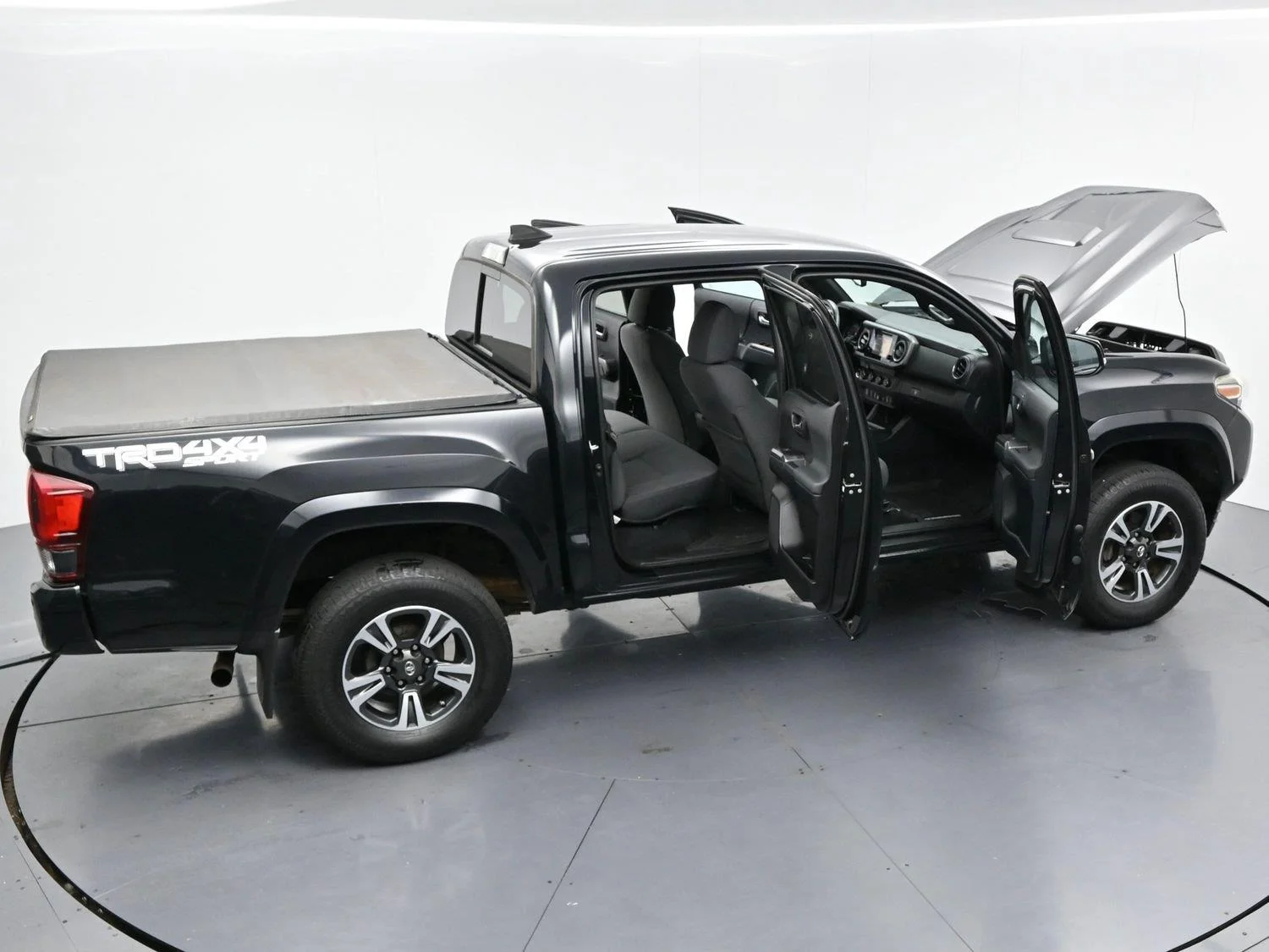 Used 2019 Midnight Black Metallic Toyota TRD Sport image 37