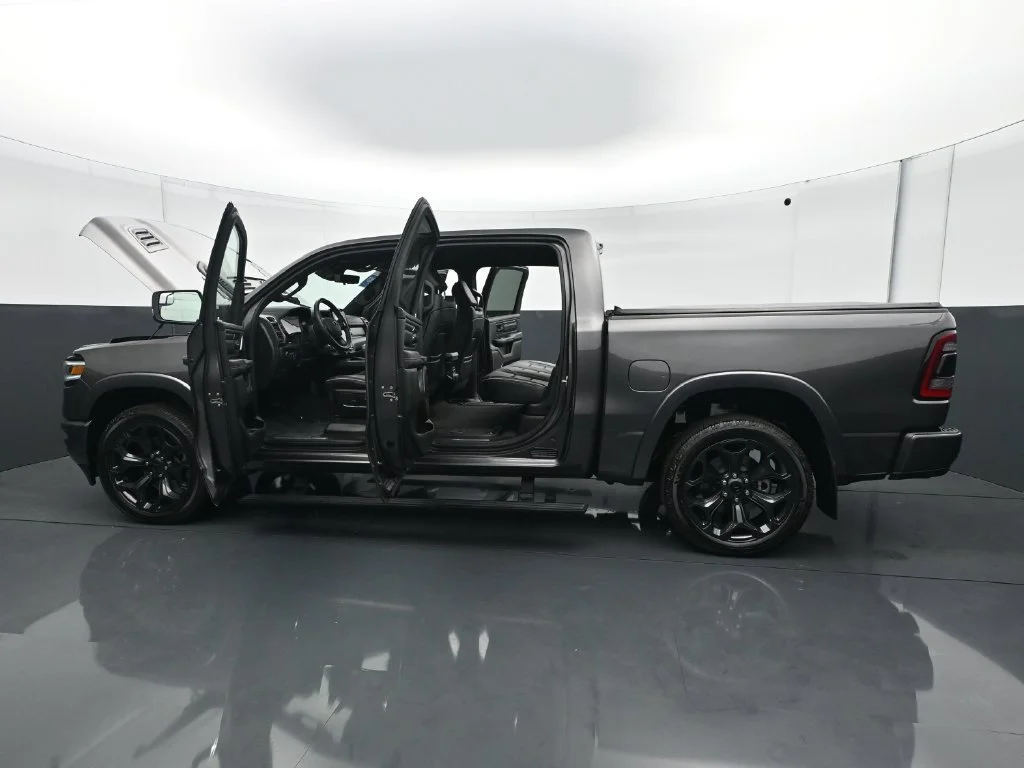 Used 2023 Granite Crystal Metallic Clearcoat Ram Limited image 30