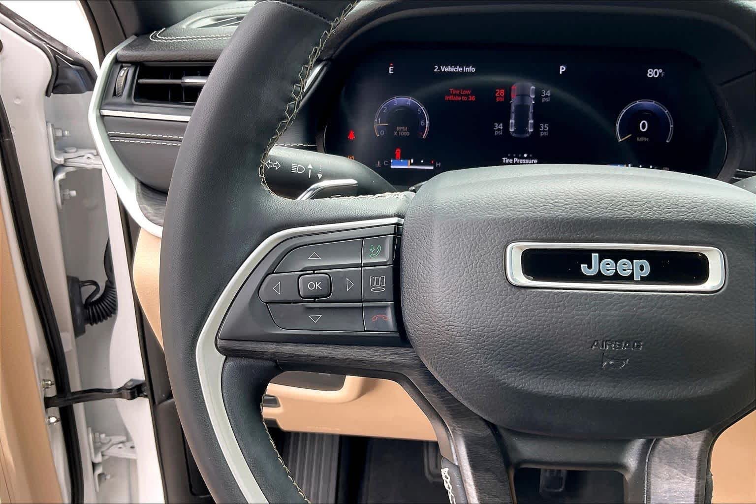 Used 2023 Bright White Clearcoat Jeep Limited image 23