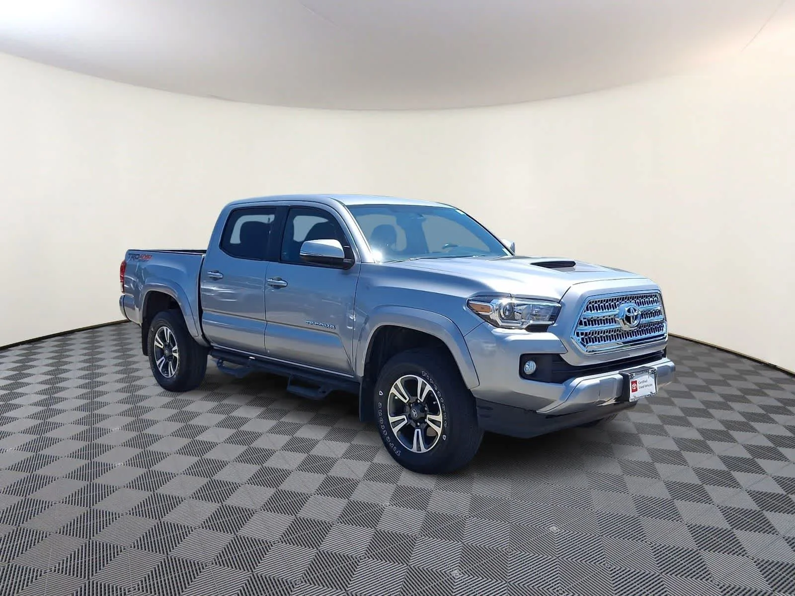 Certified Used 2017 Silver Sky Metallic Toyota TRD Sport image 4