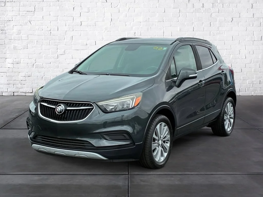 Used 2018 Includes (CM5) Black Carbon Metallic lower exterior accent color, Paint code W700S. Buick Preferred image 2
