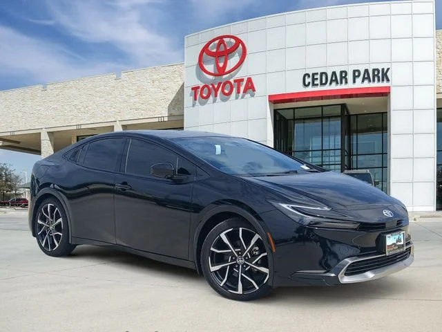 New 2025 Midnight Black Metallic Toyota XSE image 1