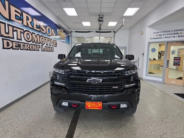 Used 2021 Chevrolet Silverado 1500 LT Trail Boss with VIN 1GCPYFED8MZ119941 for sale in Detroit Lakes, Minnesota