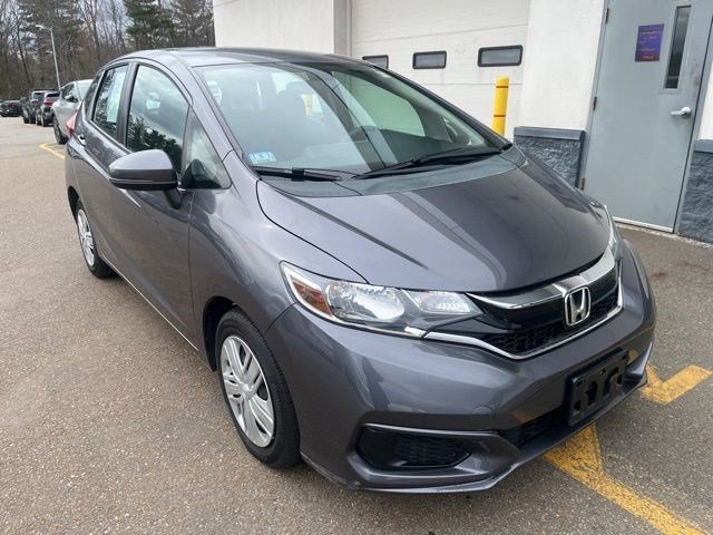 Gray (Modern Steel Metallic) 2019 Honda Fit LX FWD Hatchback Front-Wheel Drive