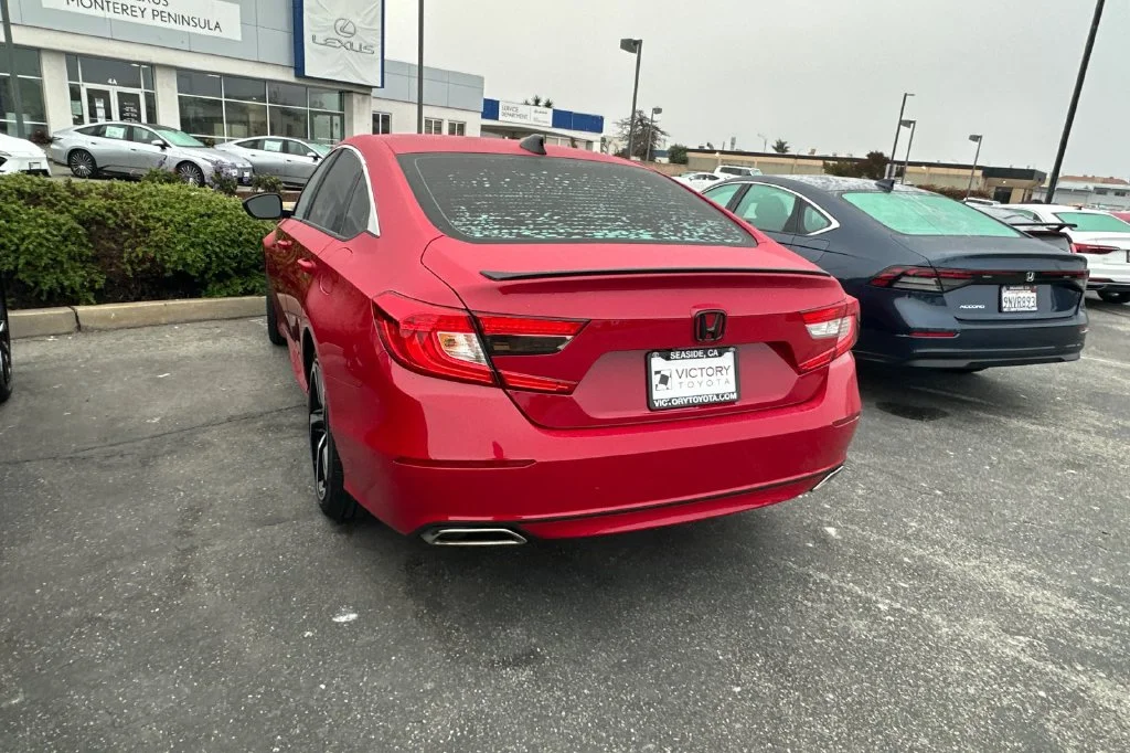Used 2021 Radiant Red Metallic Honda Sport image 6