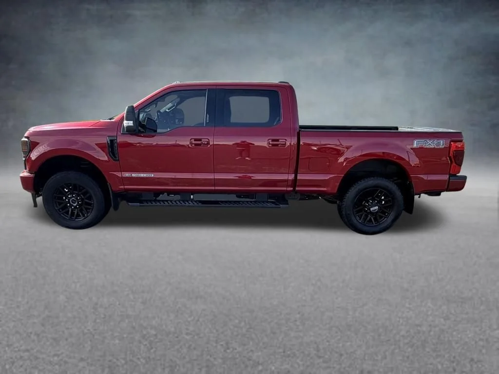 Used 2021 Red Ford Lariat image 2