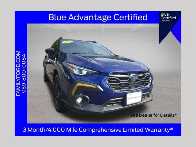 Certified Used 2024 Sapphire Blue Pearl Subaru Sport image 1